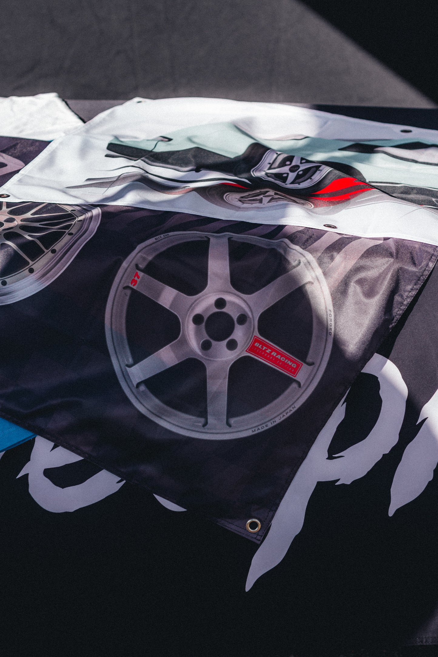 Wheels of Japan Nobori Flag